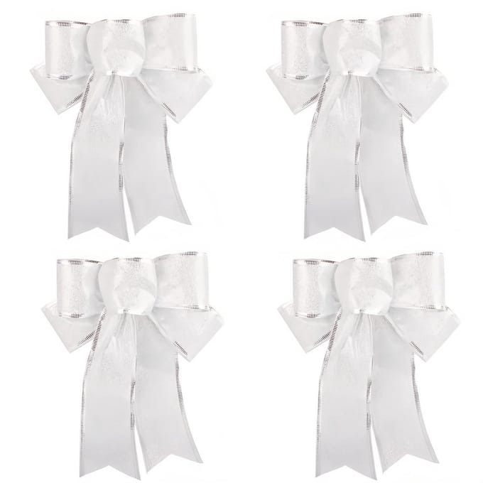Dailygoods - Set van 6 Glitter Kerstboom Bogen voor Decoratie