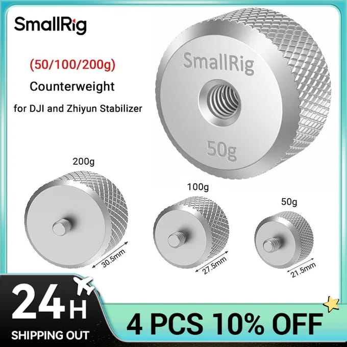 SmallRig 3125 Univ Counter weight Cl for Ronin RS2/RSC2