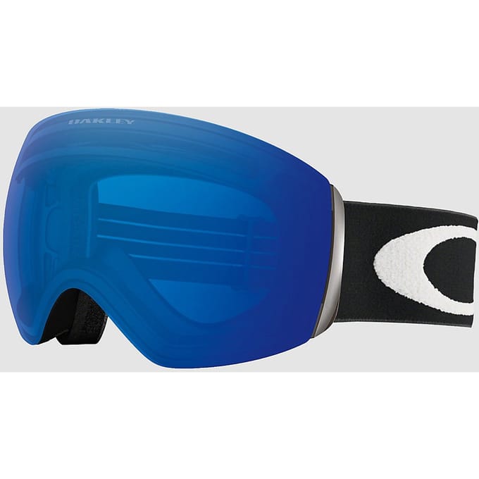 Oakley Ski Goggles Flight Deck OO7050-20 Mat Zwart Prizm Sapphire Iridium