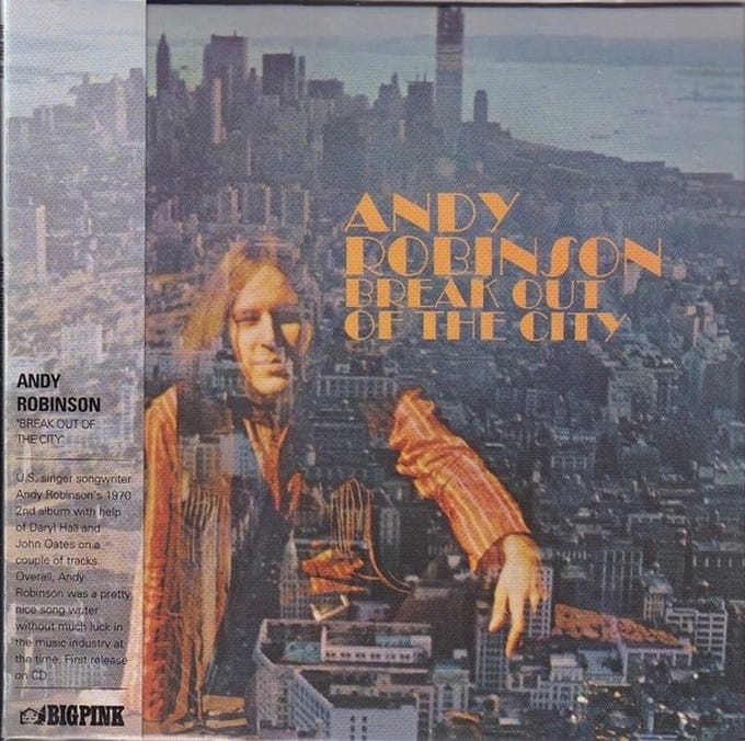 Andy Robinson - Break Out Of The City (CD)