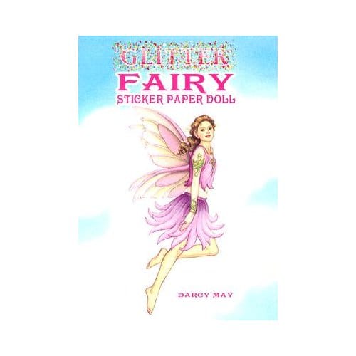 Glitter Fairy Sticker Paper Doll - May, Darcy