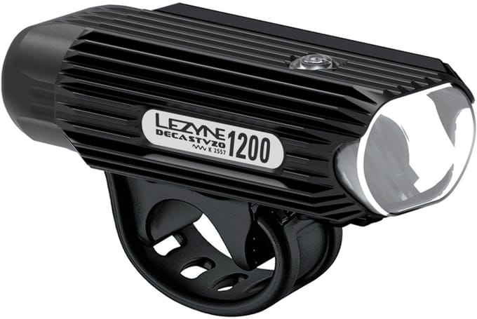 Lezyne Deca Stvzo 1200 Voorlicht Zwart 1200 Lumens