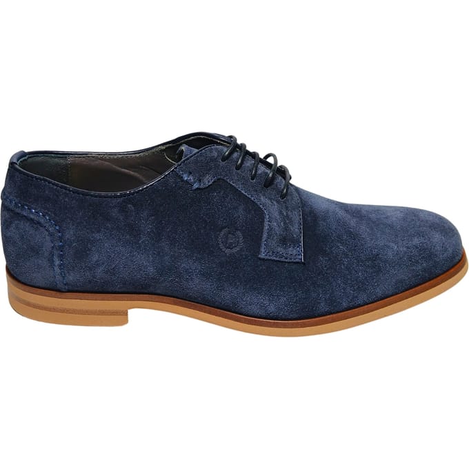 pb10192G9ecam760 Pollini Men Suede Blue