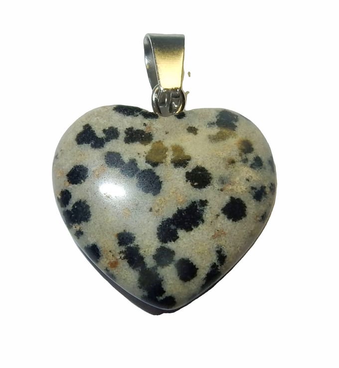 Jaspis Dalmatiër Hartje Hanger