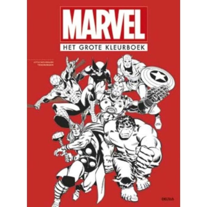 Marvel Het Grote kleurboek Kleurboeken