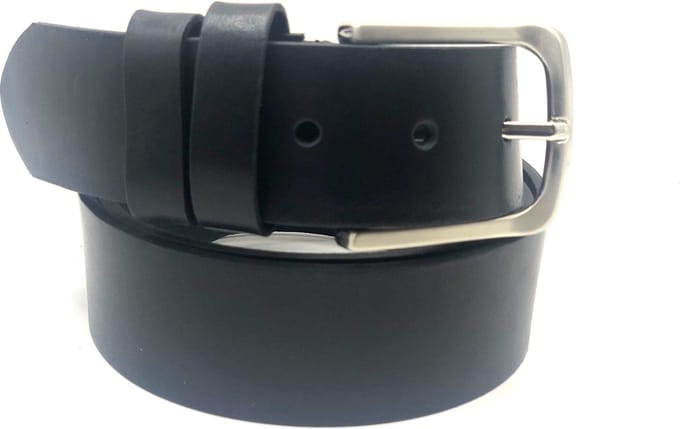 4 CM JEANS RIEM 356-6 BLAUW MAAT 115