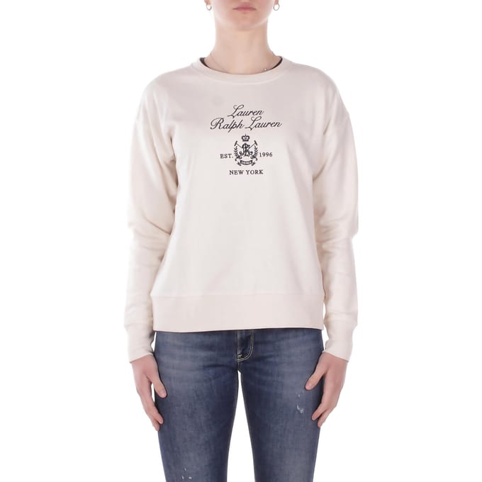 Regular fit sweatshirt van katoenmix