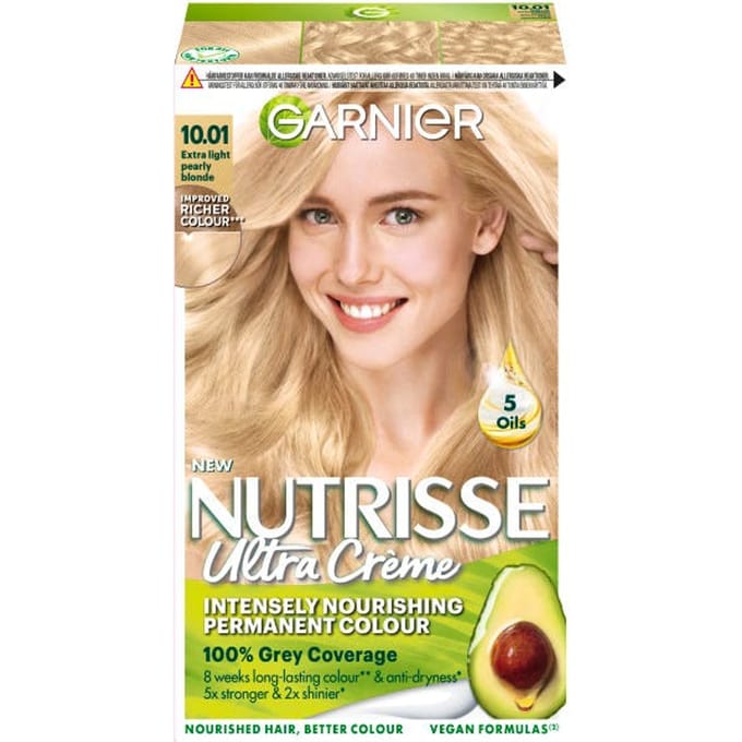Garnier Nutrisse Cream 10.1 Extra Light Pearl Blond 1 st