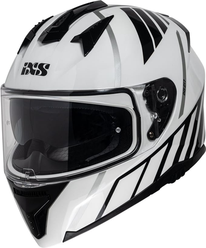 IXS iXS217 2.0 Wit Zwart Integraalhelm - Helm