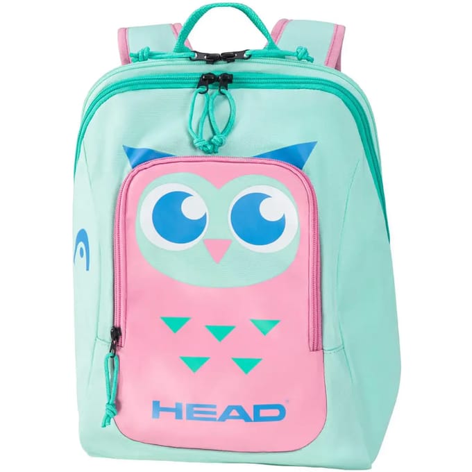 Kinder Tennistas met Uil - 14L - Blauw