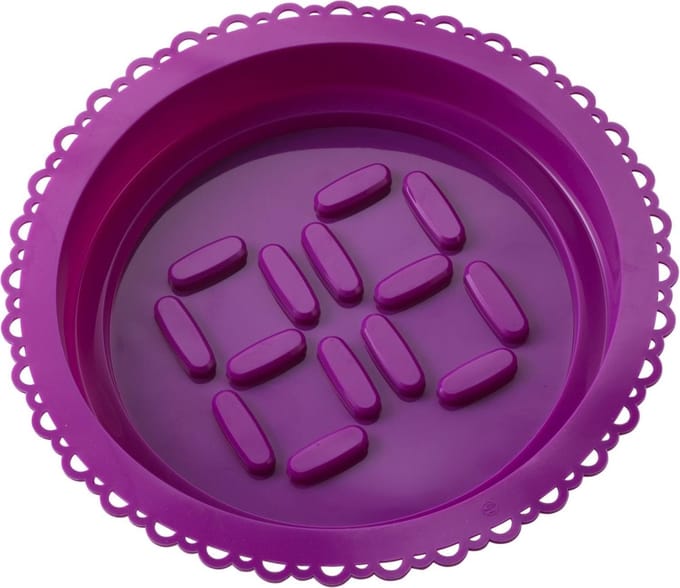 E-my Dessert Roundy - Bakvorm - Siliconen - Paars