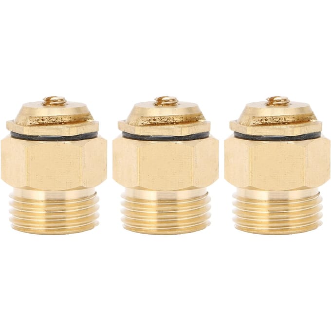 3 STKS G1/2 Refractie Sproeikop Verstelbaar Koperen Micro Sproeikop Tuinirrigatie beige