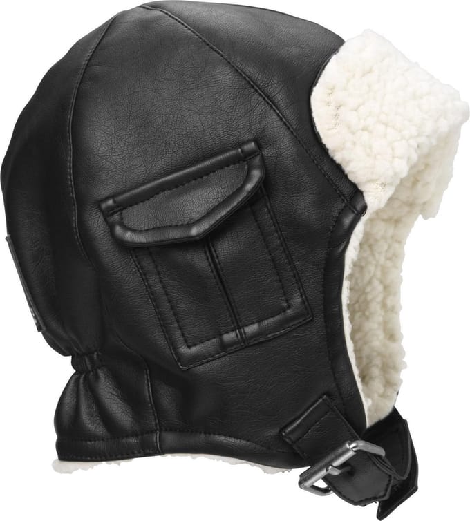 Elodie Caps - Muts - Muts kind - Wintermuts - 6-12 md- Aviator Black