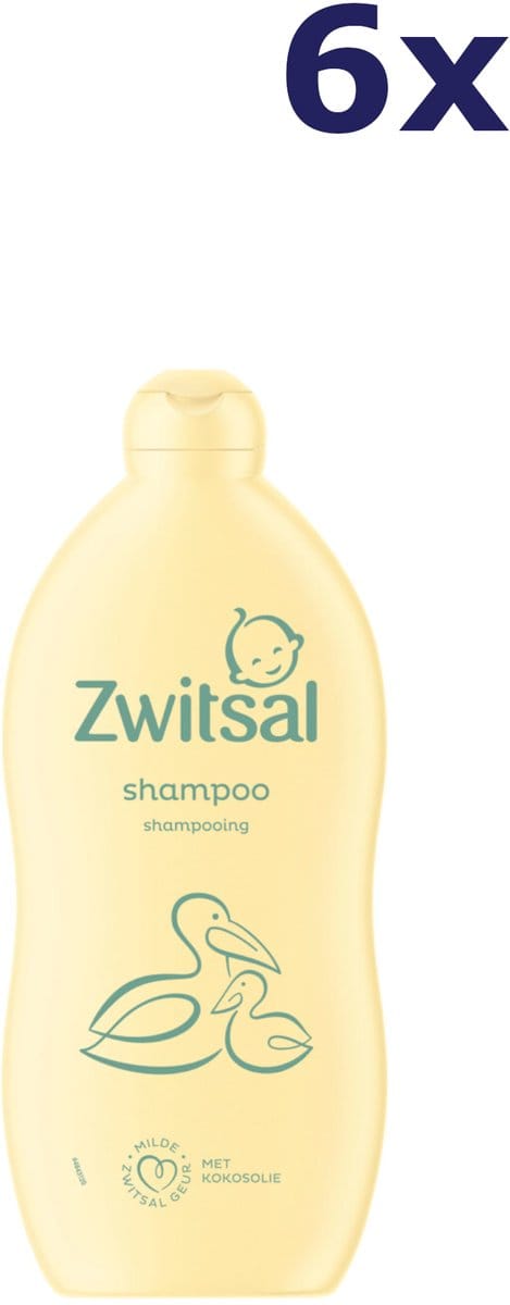 Zwitsal - Shampoo - 6 x 700 ml - Voordeelverpakking