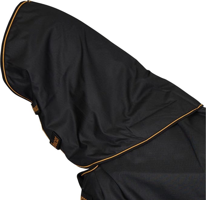 Bucas Halsstuk Bucas Irish Turnout Combi 300gr Zwart-goud - L