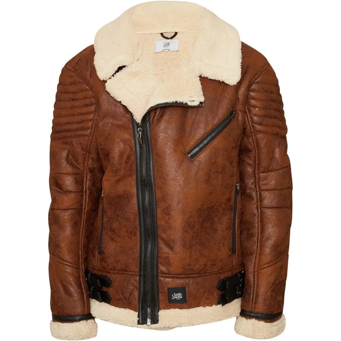 Sherpa leren jack Sixth June