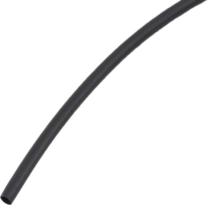 Krimpkous - 1 meter - Zwart - 3.2/1.6 - H-2 (Z)