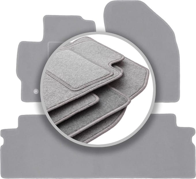Grijze automatten voor: Toyota Auris I hatchback (2006-2013)