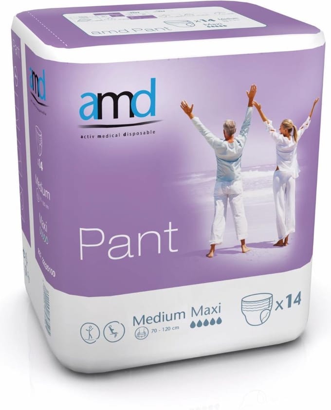 AMD Pant Maxi Medium - 1 pak van 14 stuks