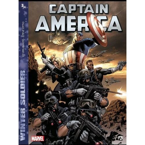 MARVEL Captain America Winter Soldier Stripboek-3/4 (Diversen) Nieuw