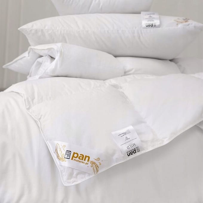 Pan Materac MILD Ganzendons Dekbed 200x220 - Voor Elk Seizoen
