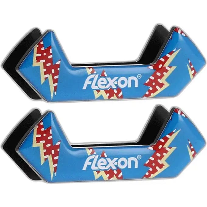 Flash Cyan stijlen voor de beugels Flex-On