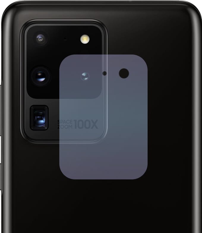 Camera Lens Protector Geschikt voor Samsung Galaxy S20 Ultra - Extra Sterk - Camera Screenprotector Beschermglas - Gehard Glas - Tempered Glass - Screen Protector