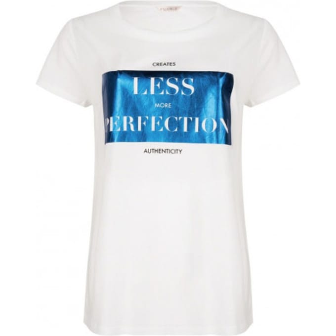 Esqualo T-shirt sp21.05022 white/blue