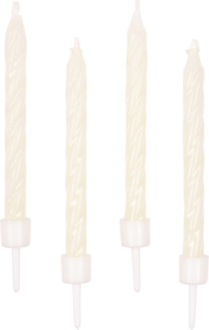 RIETHMULLER - 10 fosforescerende kaarsen 6 cm