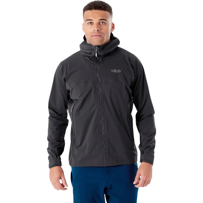 Rab Kinetic 2.0 Jacket Men, zwart Maat XL