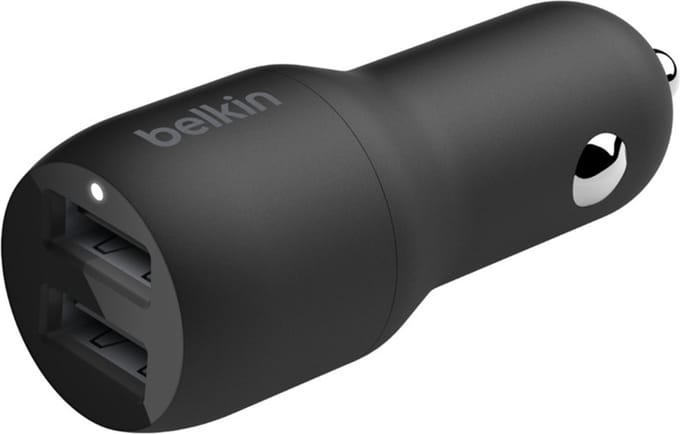 Belkin Boost↑Charge™ Dual USB Car Charger - 24W - Zwart