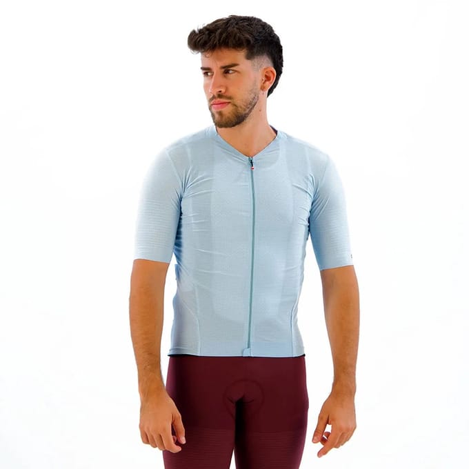 Castelli Premio Evo Korte Mouw Wielertrui Blauw M Man