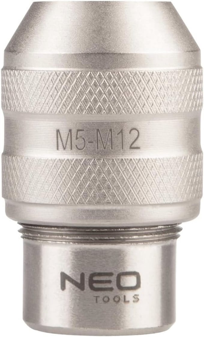 Spanhouder voor schroefdraadboor en schroefdraadsnijder - 3/8 inch tapadapter voor M5-M12