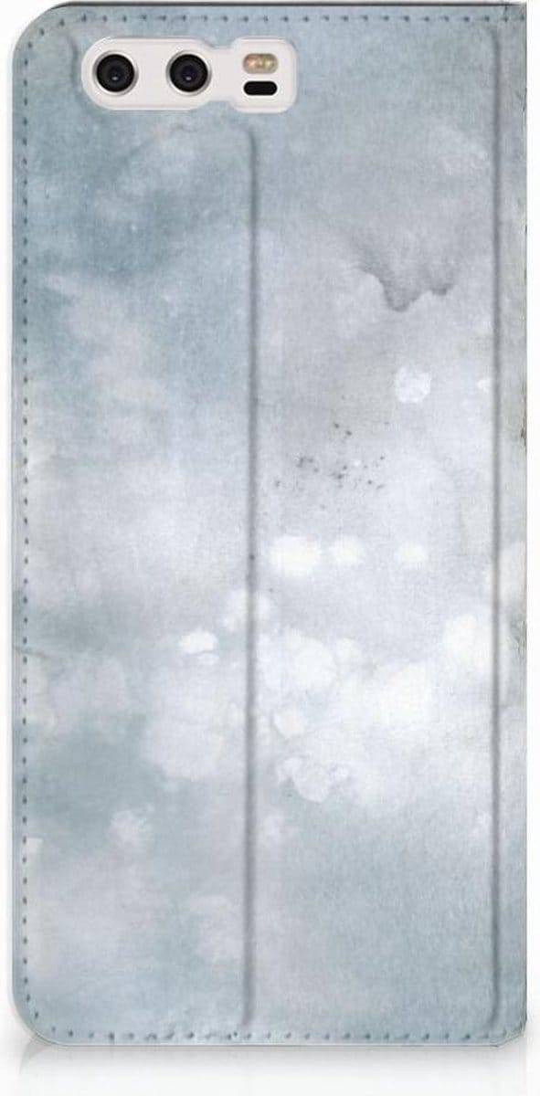 Bookcase Huawei P10 Plus Painting Grey