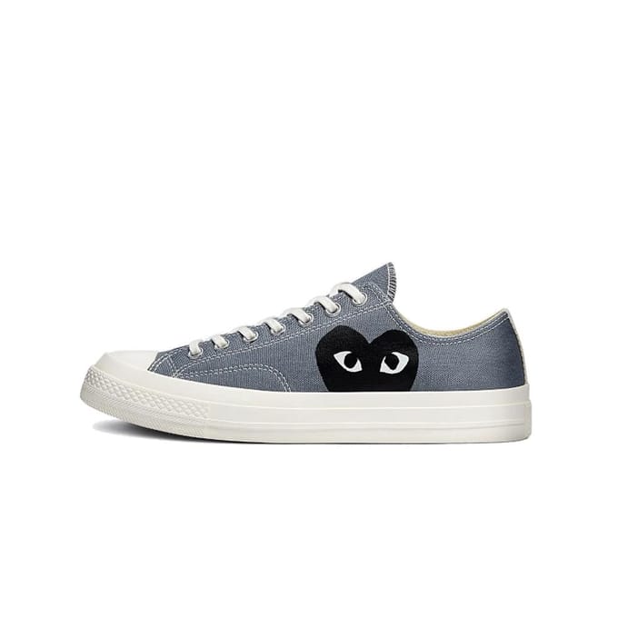 Converse Chuck Taylor 70s Ox Comme des Garcons Play Staalgrijs EU 35 grijs
