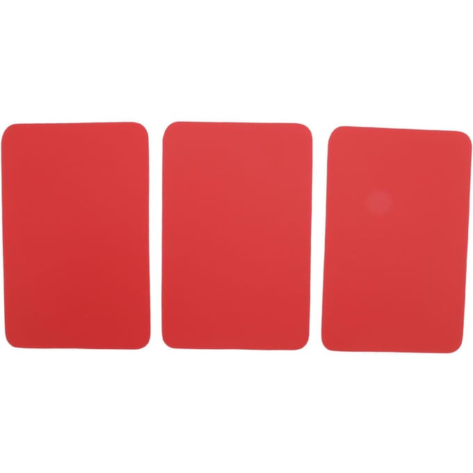 3 PCS Patch Kayak Étanche PVC Patch Radeau Ensemble de Patchs de Réparation Bateau en Caoutchouc pour Bateau Gonflable rouge
