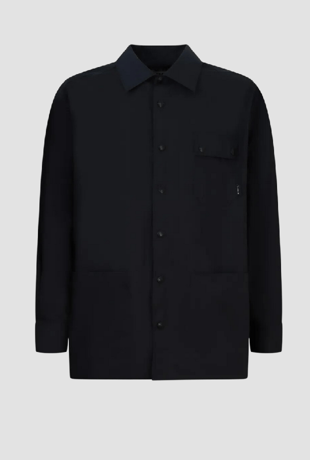 shirt over man zwart