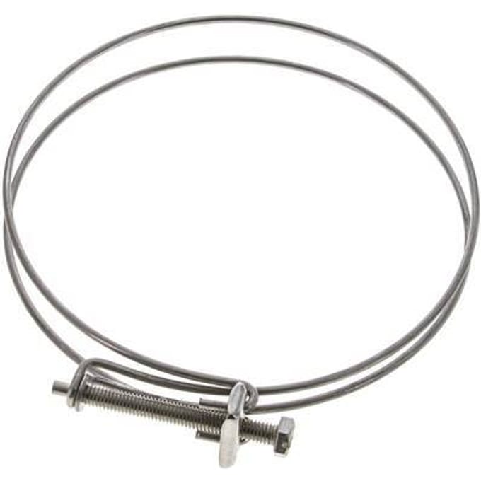 133 - 140 mm Slangklem Rvs 304