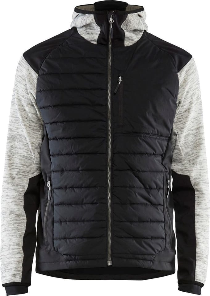 Blåkläder 5930 Hybride Jack – Grijs Mêlee/Zwart - S