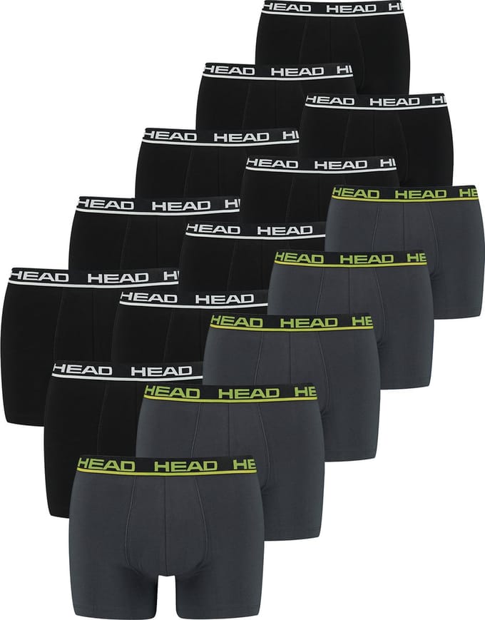 BOXERS Set van 15 HEAD Basic Boxers Boxershorts voor heren