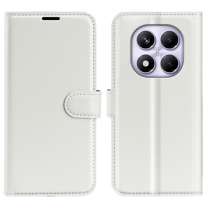 CaseBody Xiaomi Redmi Note 14 Pro Portemonnee Hoesje Wit