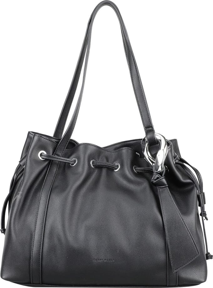 GERRY WEBER Chained Shopper Black Zwart
