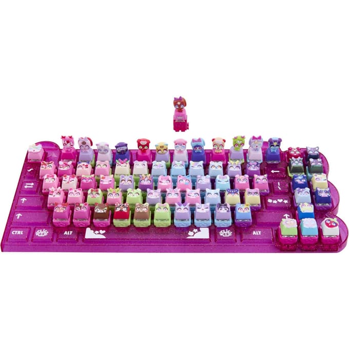 Clickeez Keyboard Collector Set Poppetjes en figuren Fidget artikelen
