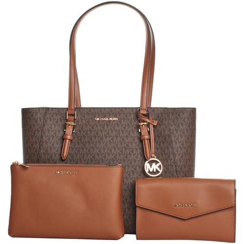 Handtas Dames Michael Kors CHARLOTTE Bruin 42 x 28 x 10 cm
