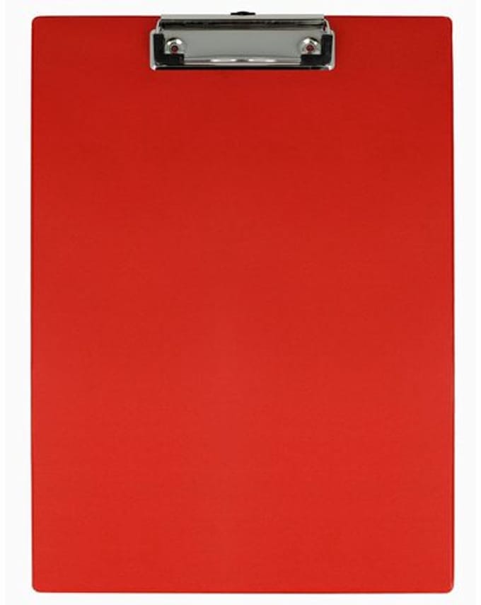 Westcott klembord - A4 - rood - AC-E17101-RO