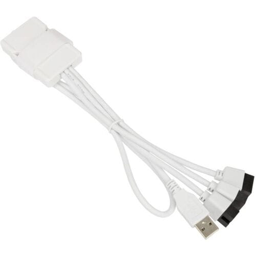 Lian Li Lian Li PW-U2TPAW USB Hub - weiß USB-adapter Meerdere kleuren
