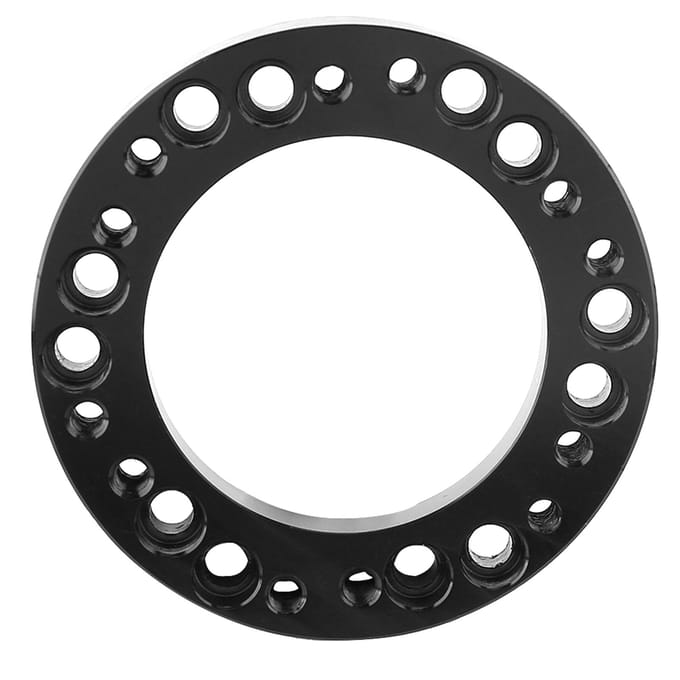 12.5mm Universele Auto Stuurwiel Naaf Racing Spacer Pad Adapter Kit gray