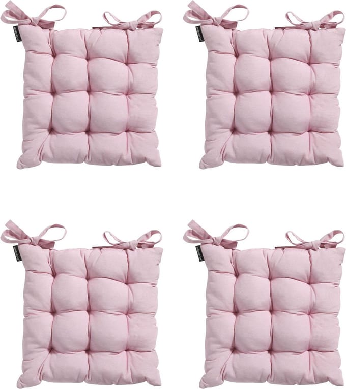 Madison - Zitkussen - Universeel - 4 stuks - 46 x 46 cm - Soft pink