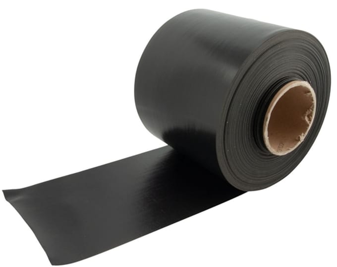 Pvc-Folie 0.5Mm Uv-Bestendig Zwart 400Mm X 50M