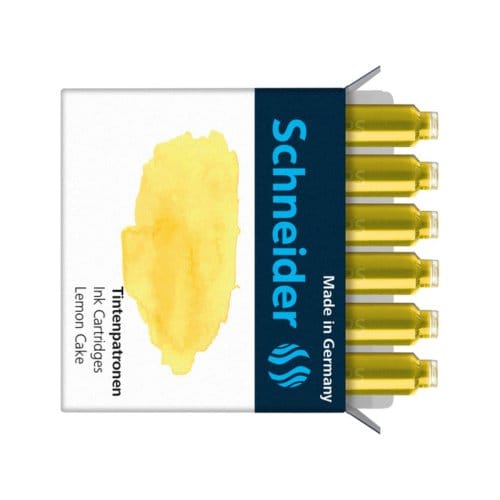 Schneider inktpatronen - pastel Lemon cake - doos 6 stuks - S-166125